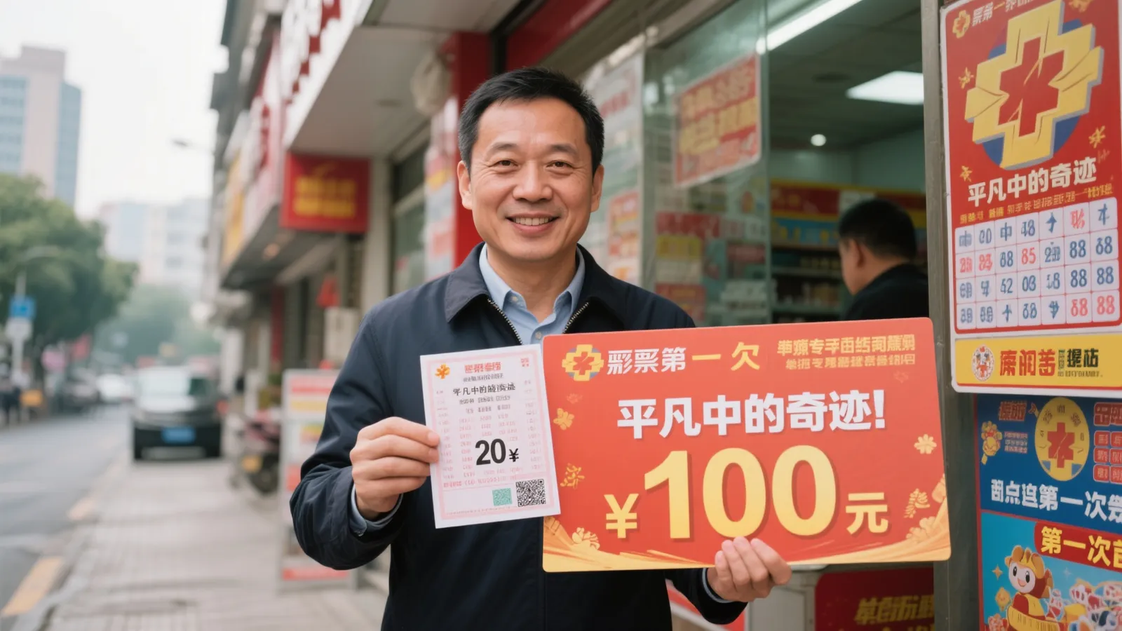三位彩民喜中福彩大奖240万，节后齐聚兑奖大厅