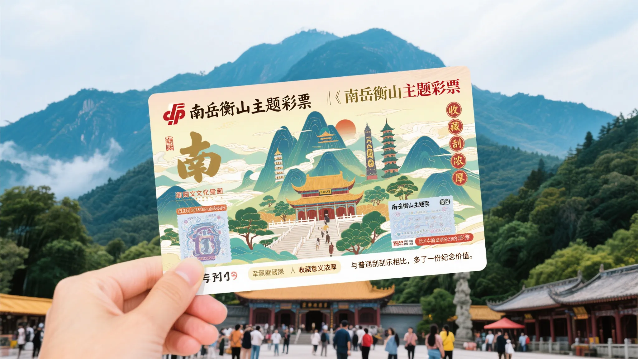 衡阳首创本土即开彩票，全国首发南岳衡山主题