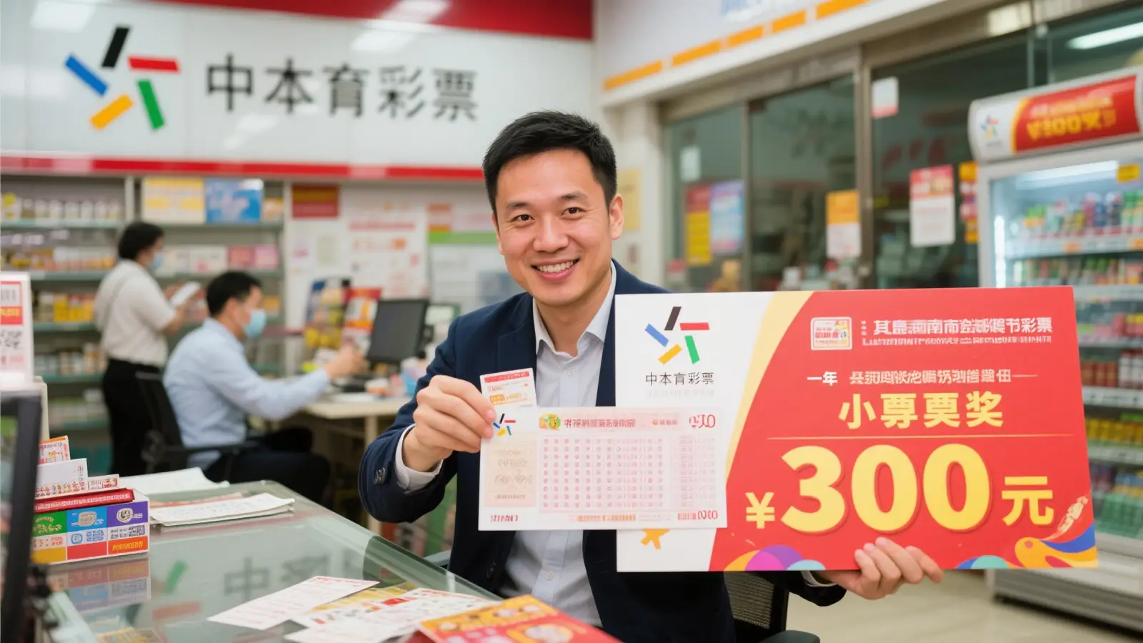 小姐姐五一假期“奋战”后 喜提体彩500万大奖