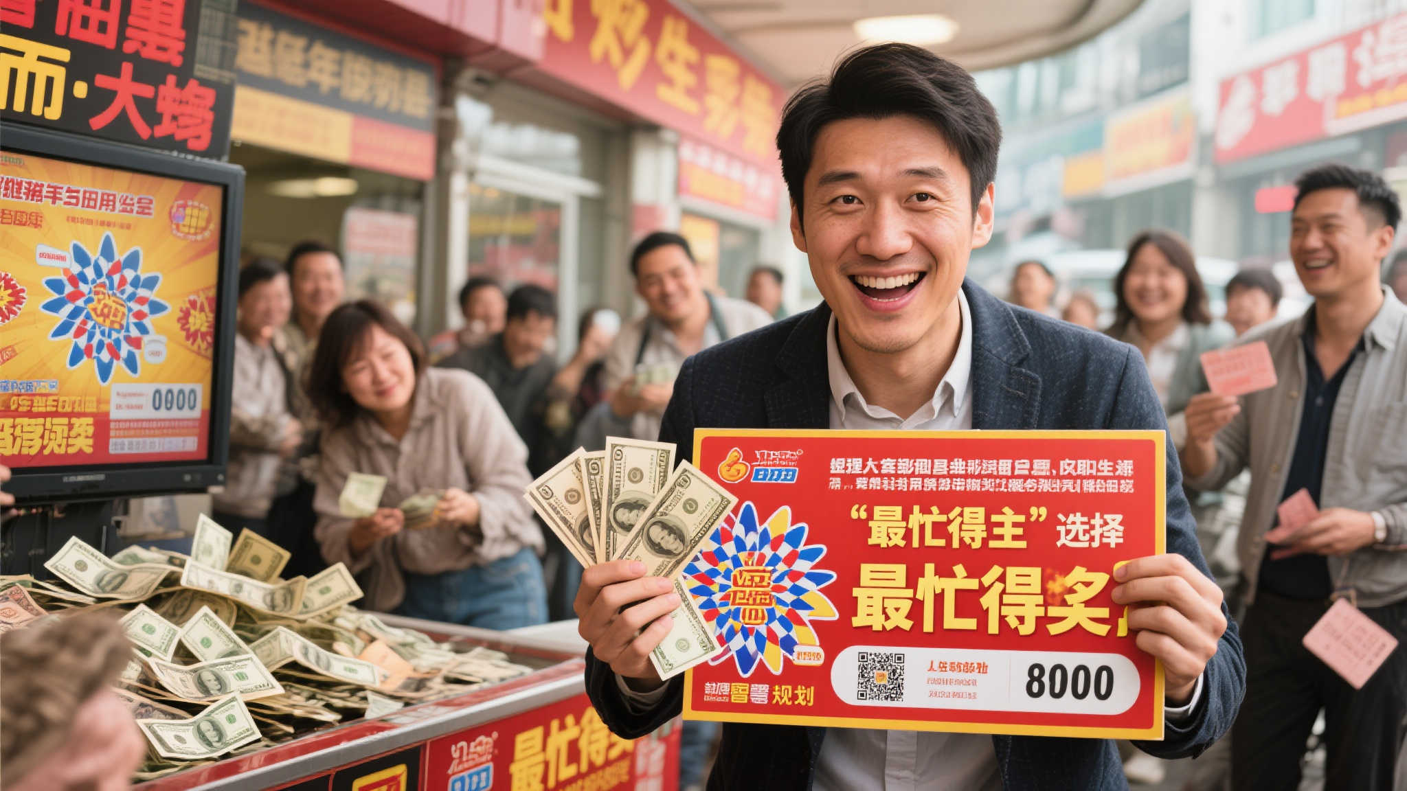 男子中589万双色球大奖，忙碌20天后才兑奖