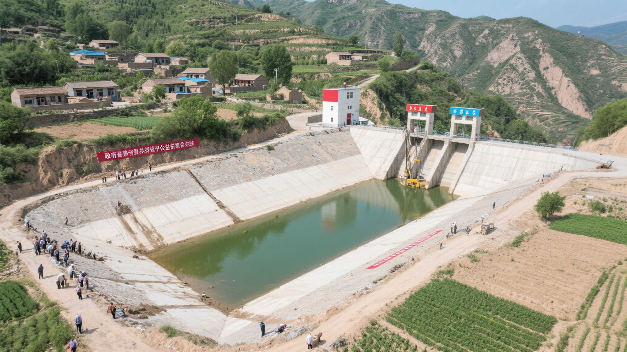 公益福彩助推老区水库焕发新活力