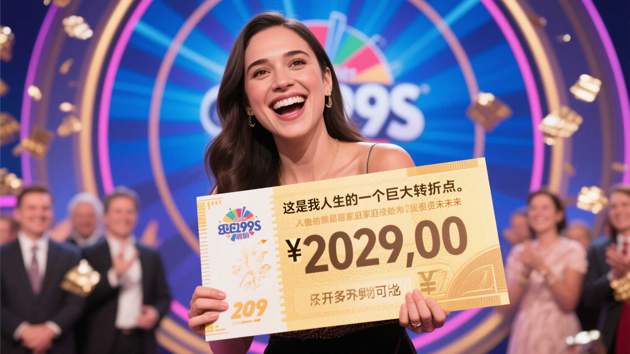 女子购彩未中却在二次抽奖中获2029万，感叹人生转折点